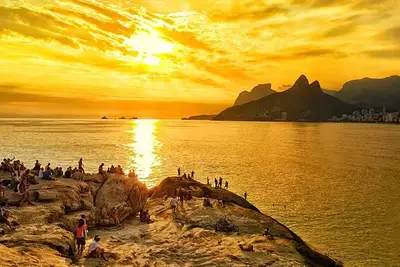 Atardecer en el Arpoador